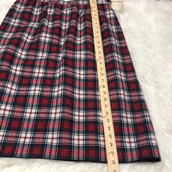 Vintage 70’s Pendleton Wool Plaid Macduff Tartan Skirt Sz 12 - Picture 5 of 11